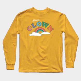 Classy Clown Long Sleeve T-Shirt